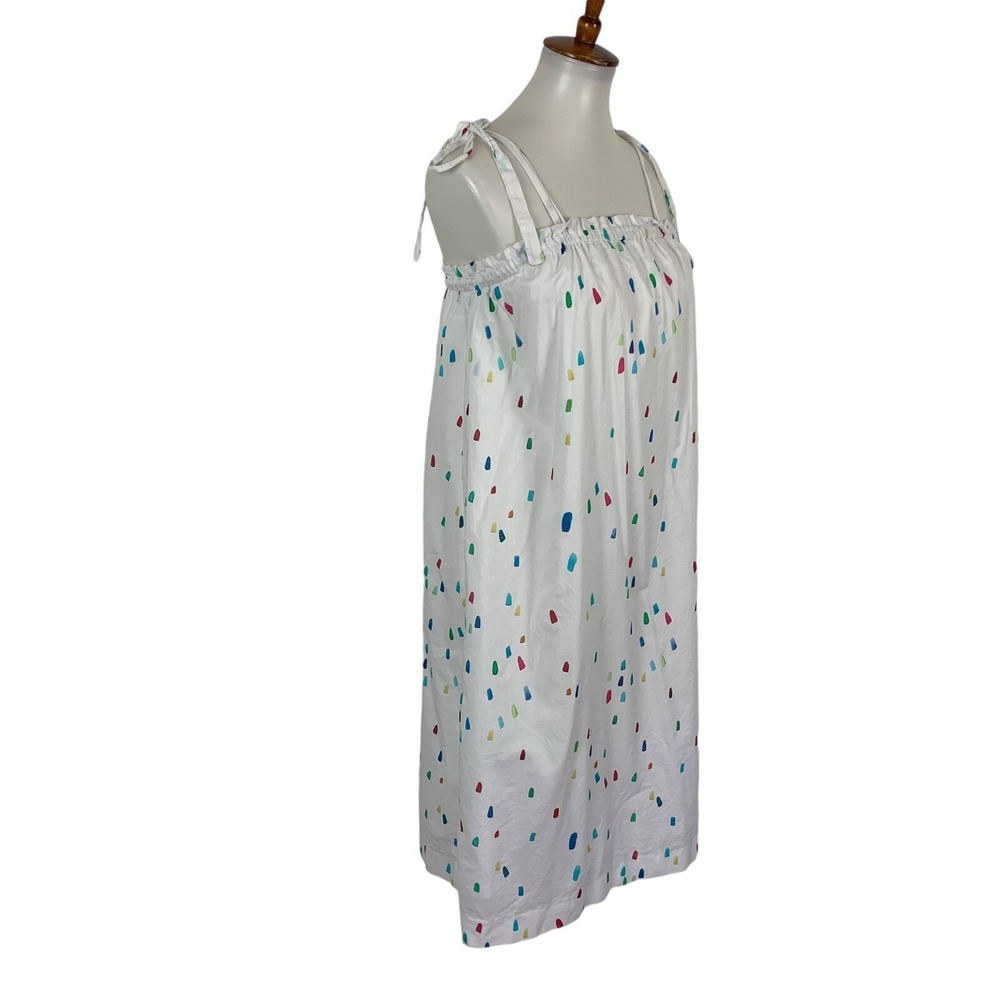Brooke Wright Designs Dress XS S Small Summer Cotton Maxi Boho Resort - Picture 4 of 7